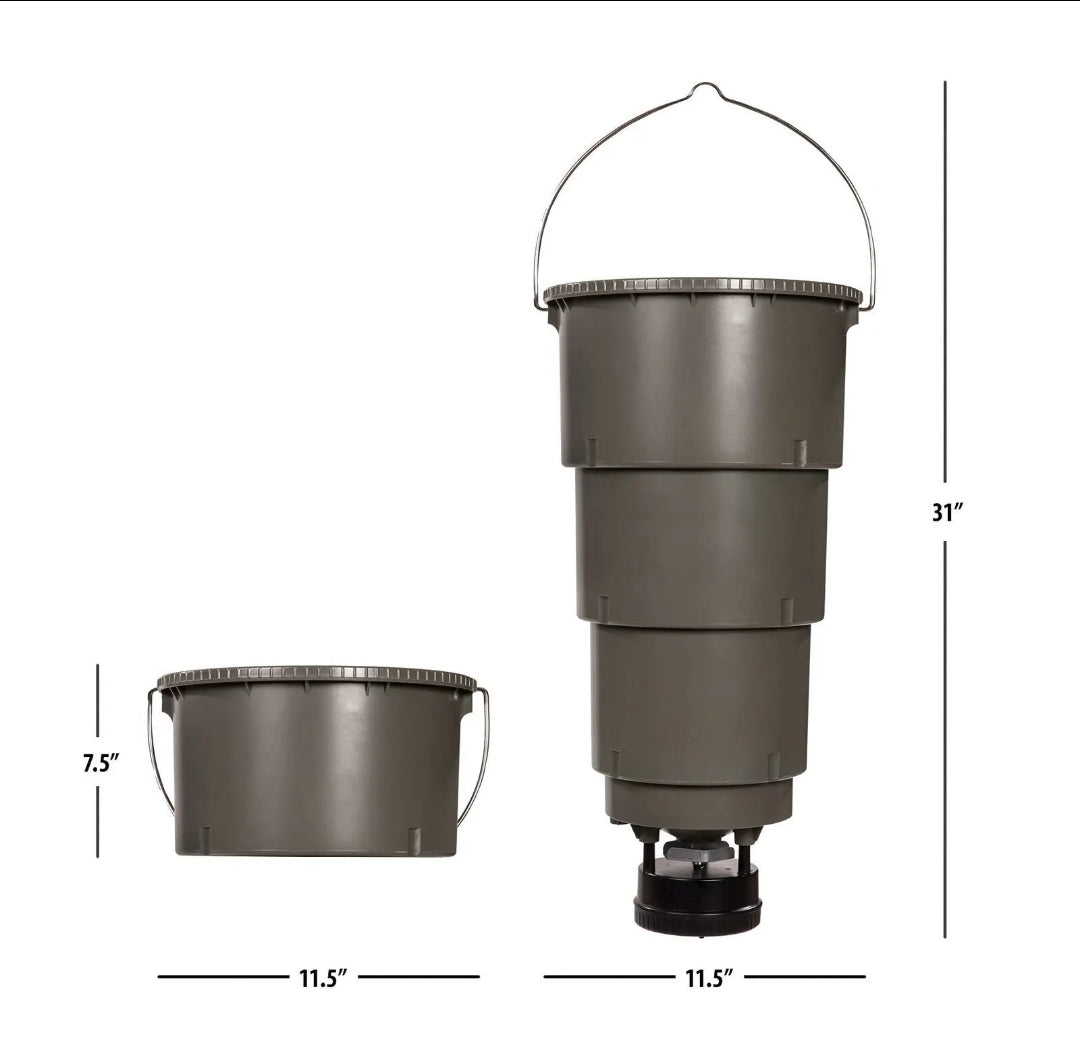 Moultrie ALL-IN-ONE 5 Gallon Programmable Hanging Feeder