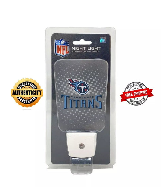 NFL Hi-Tech LED Night Light by Authentic Street Signs Tennessee TITANS